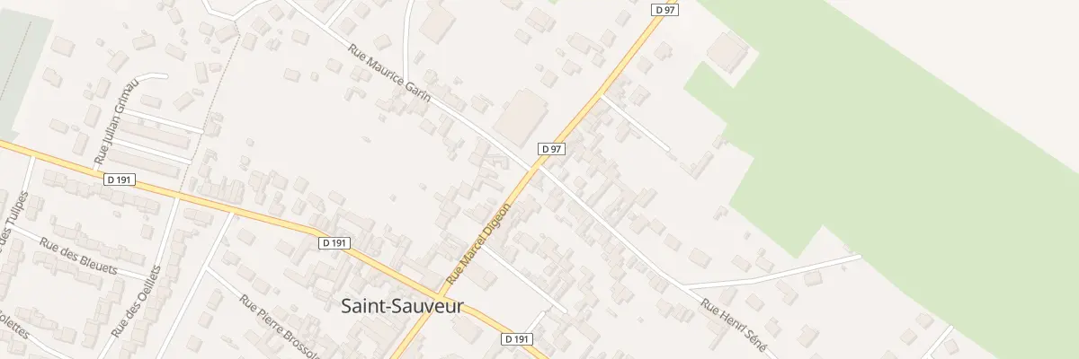 Plan du 156 Rue Henri Sené à Saint-Sauveur