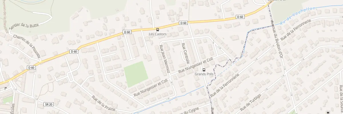 Plan du 19 Rue Jean Mermoz à Vauhallan