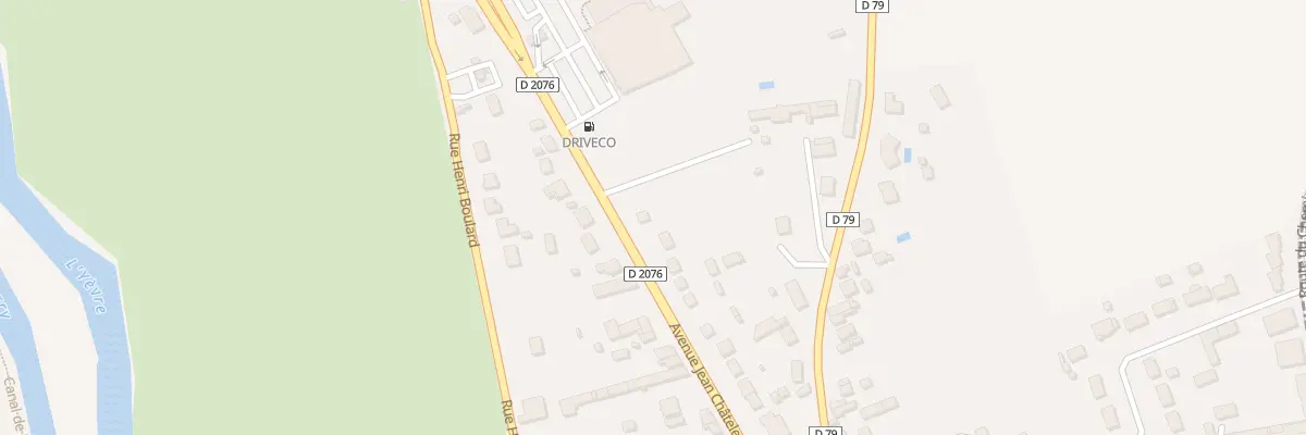 Plan du 110 Av Jean Chatelet à Mehun-sur-Yèvre