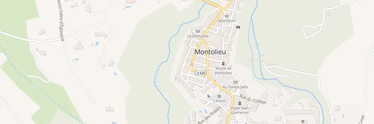 Plan du 5506 Rue du 8 Mai 1945 à Montolieu