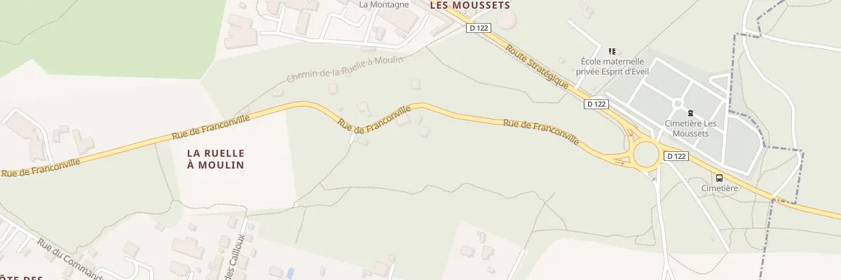 Plan du 9001 Rue de Franconville à Cormeilles-en-Parisis