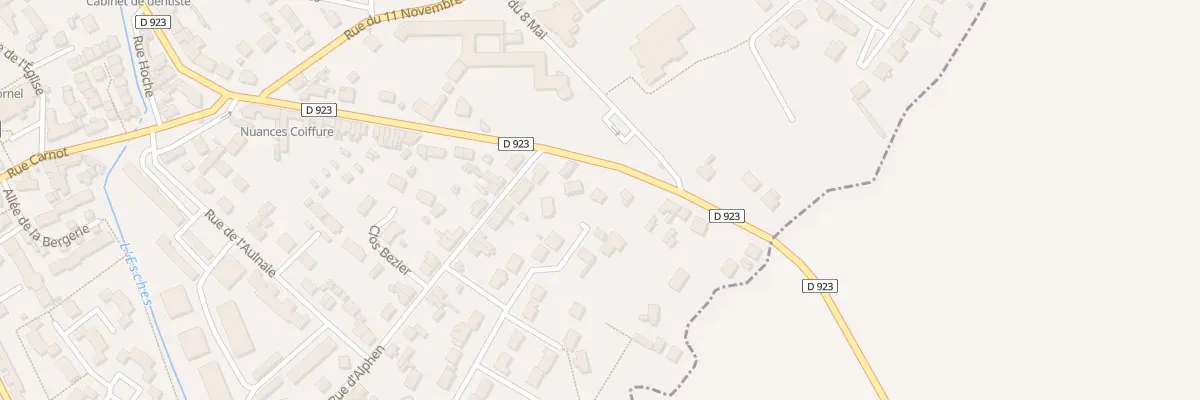 Plan du 2 Rue des Boutons d’Or à Bornel