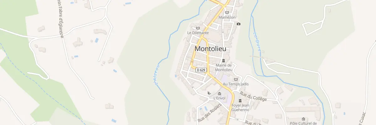 Plan du 12 Rue du 8 Mai 1945 à Montolieu