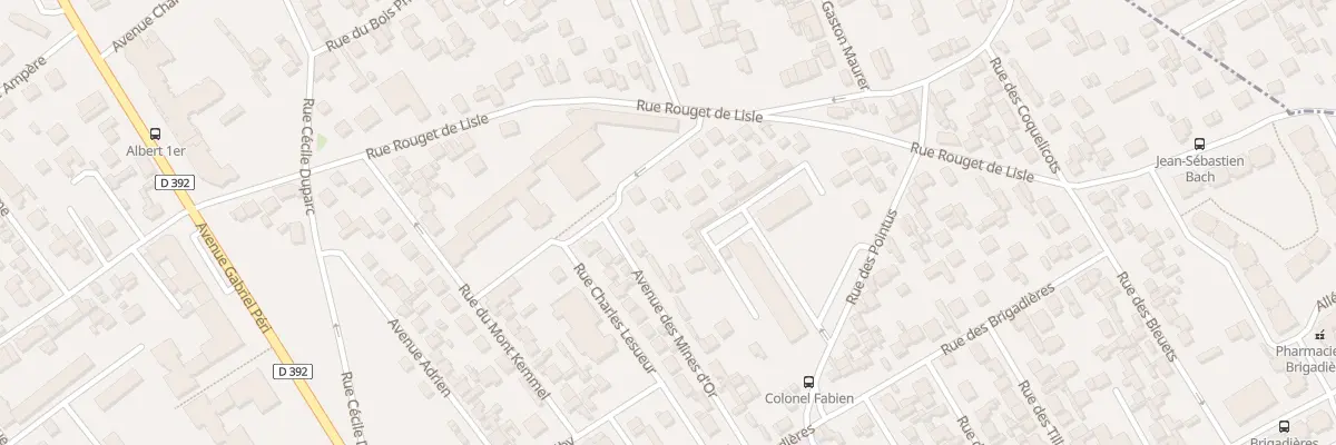 Plan du 11 Rue des Marronniers à Bezons