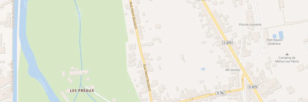 Plan du 24B Rue Henri Boulard à Mehun-sur-Yèvre