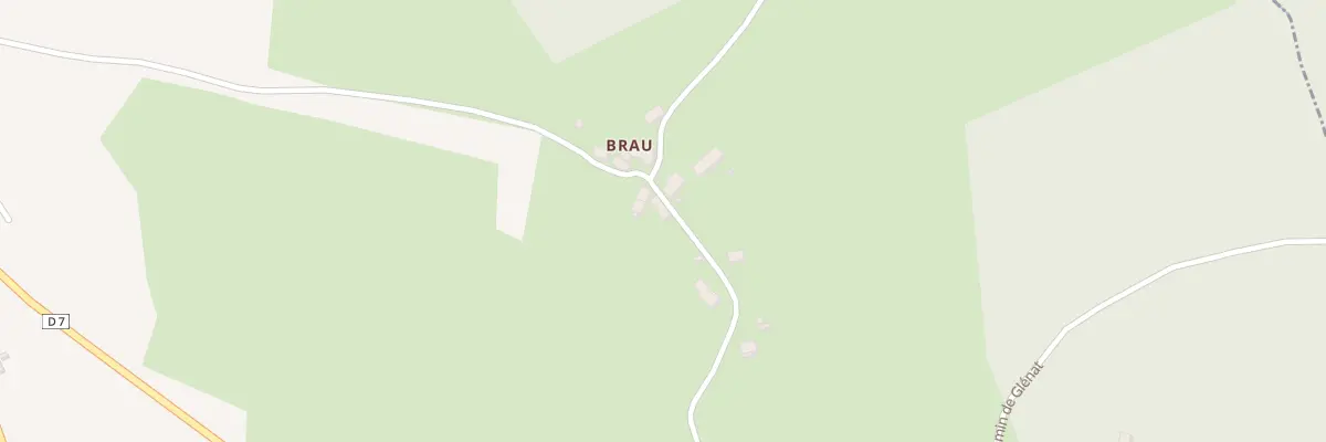 Plan du 5067 Brau à La Ségalassière