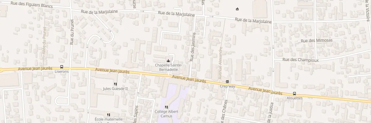 Plan du 1 Rue des Jasmins à Argenteuil