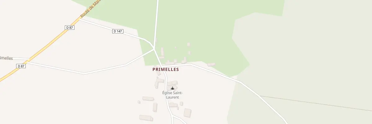 Plan du 3 Rue des Usages à Primelles