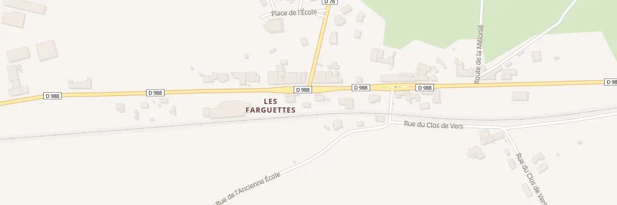 Plan du 2614 Rte d’Argent à Sainte-Gemme