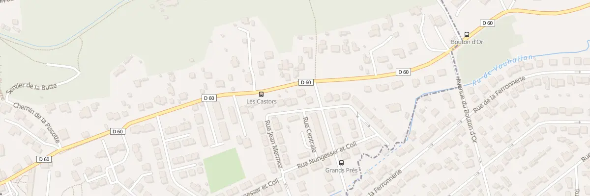 Plan du 4 Rue Jean Mermoz à Vauhallan