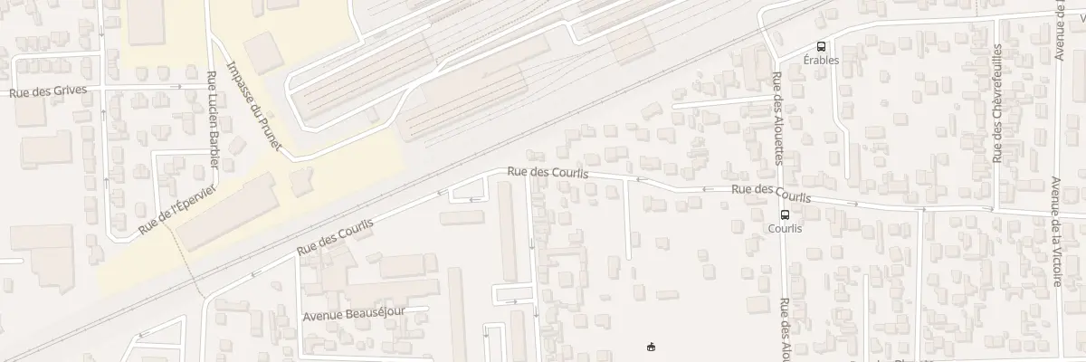 Plan du 155 Rue des Courlis à Argenteuil