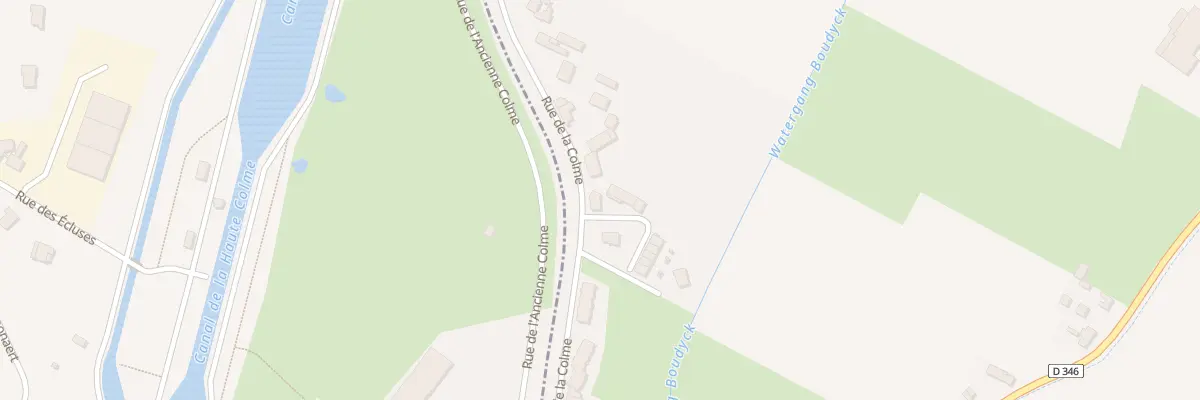 Plan du 106 Rue de la Colme à Watten