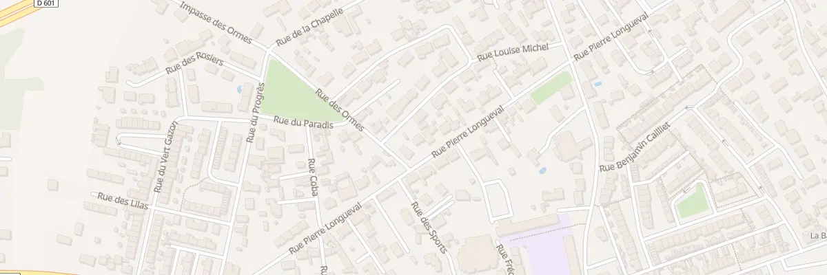 Plan du 522 Rue Pierre Longueval à Loon-Plage