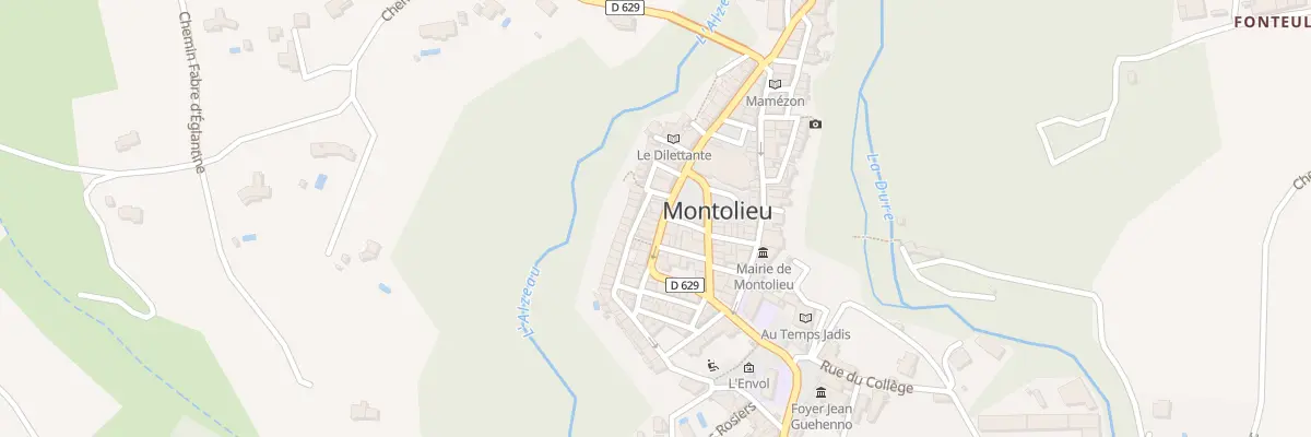 Plan du 22 Rue du 8 Mai 1945 à Montolieu