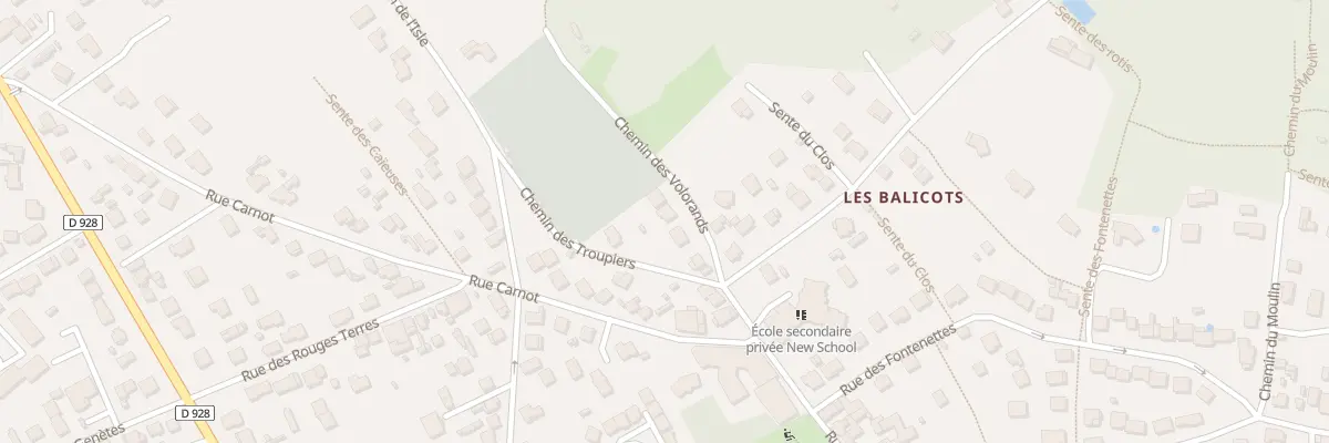 Plan du 6 Che des Troupiers à Bessancourt