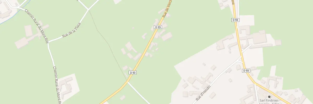 Plan du 21 Rue de Verchin à Lisbourg