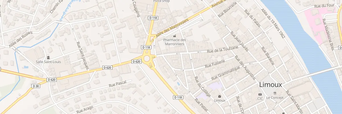 Plan du 53 Rue de la Toulzane à Limoux