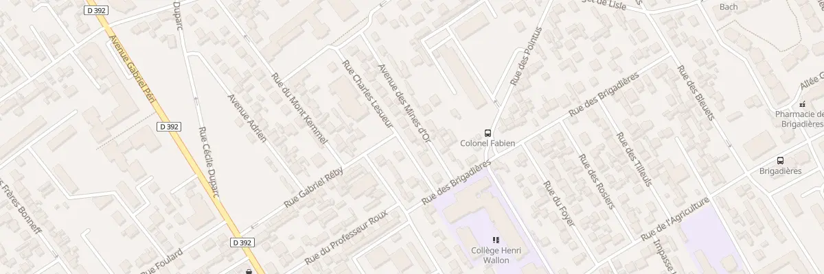 Plan du 10 Rue Charles Lesueur à Bezons