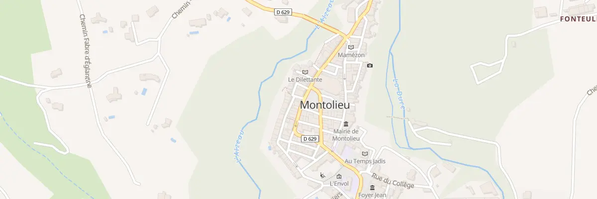 Plan du 28 Rue du 8 Mai 1945 à Montolieu