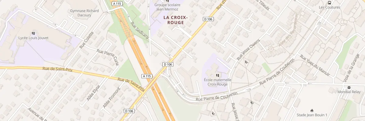 Plan du 99 Rue d’Herblay à Taverny