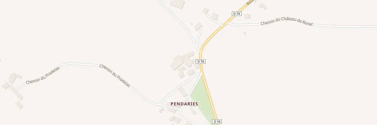 Plan du 9 Rte de Blima à Terre-de-Bancalié