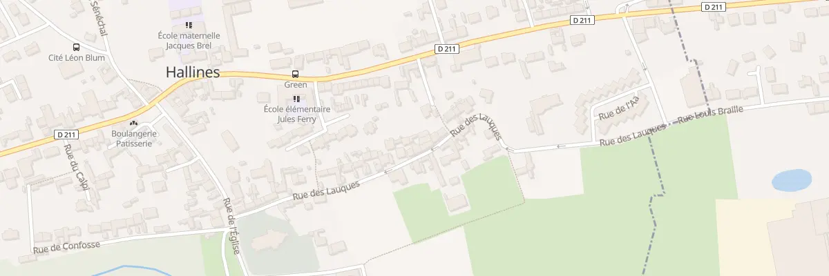 Plan du 34 Rue des Lauques à Hallines