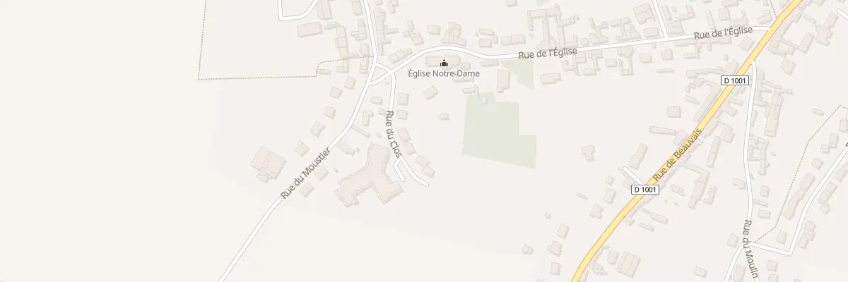 Plan du 9 Rue du Clos à Froissy