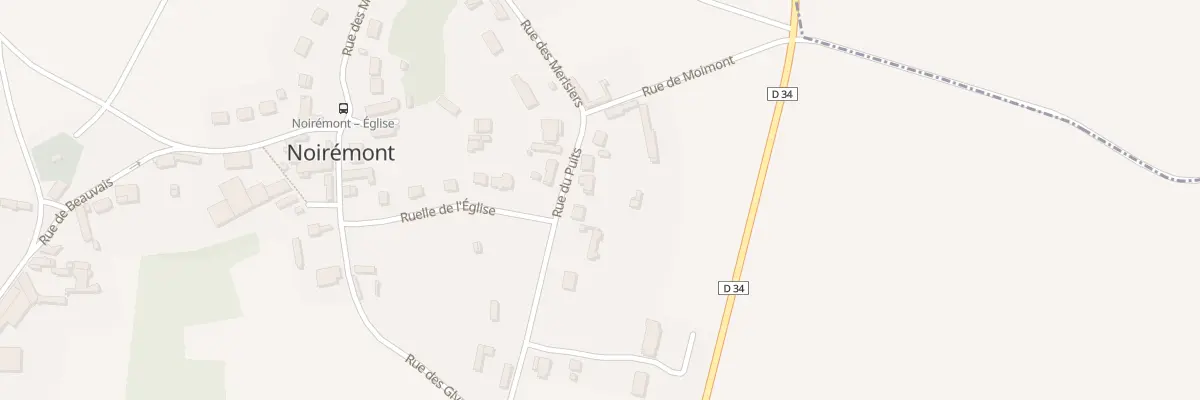 Plan du 57 Rue du Puits à Noirémont