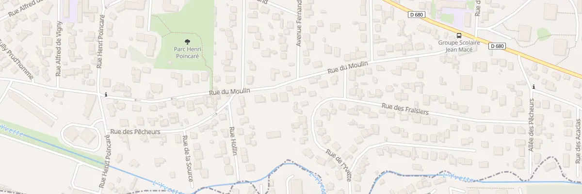 Plan du 35 Rue du Moulin à Palaiseau