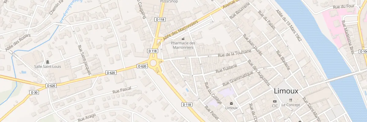 Plan du 49 Rue de la Toulzane à Limoux
