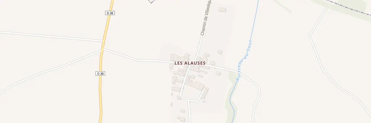 Plan du 7 Rue de la Fontaine à Arzens