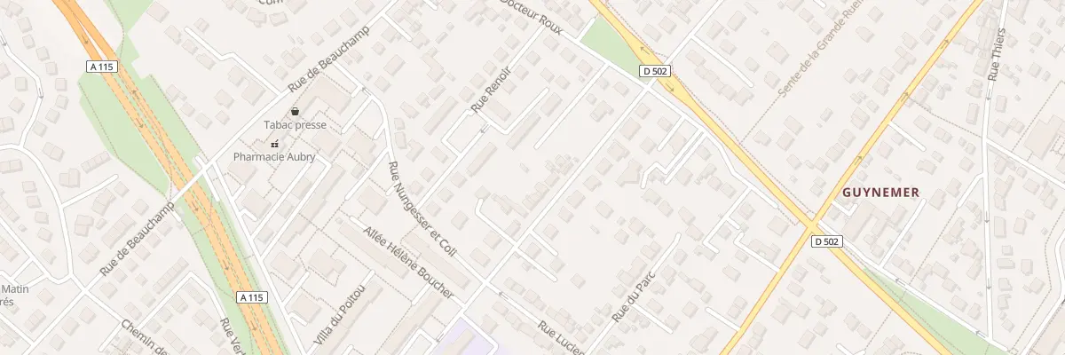 Plan du 62 Rue Victor Basch à Taverny