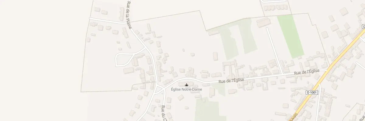 Plan du 40 Rue de l’Eglise à Froissy
