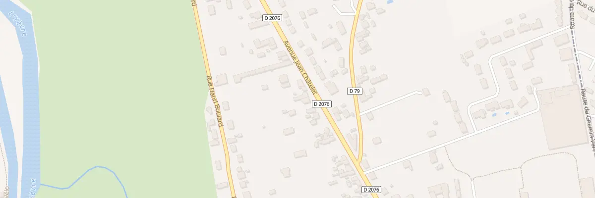 Plan du 101 Av Jean Chatelet à Mehun-sur-Yèvre