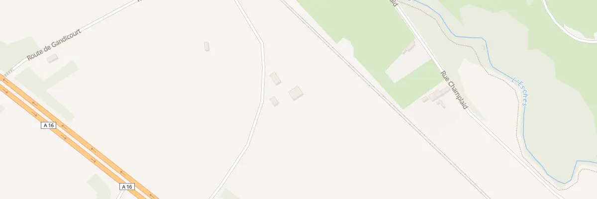 Plan du 6 Rte de Gandicourt à Belle-Église