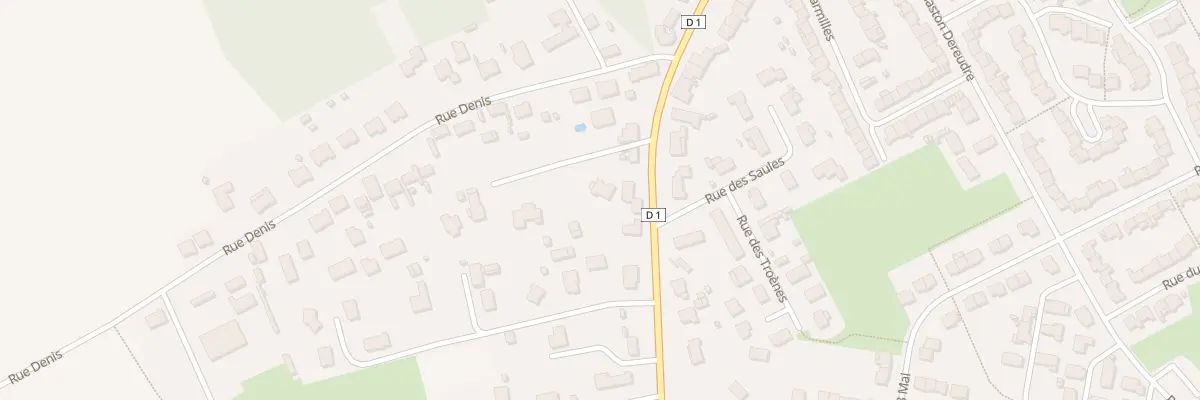 Plan du 604 Rue François Mitterrand à Loon-Plage