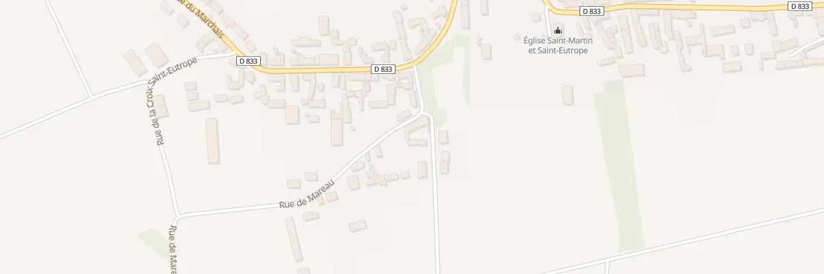 Plan du 1B Rue de Mareau à Laas