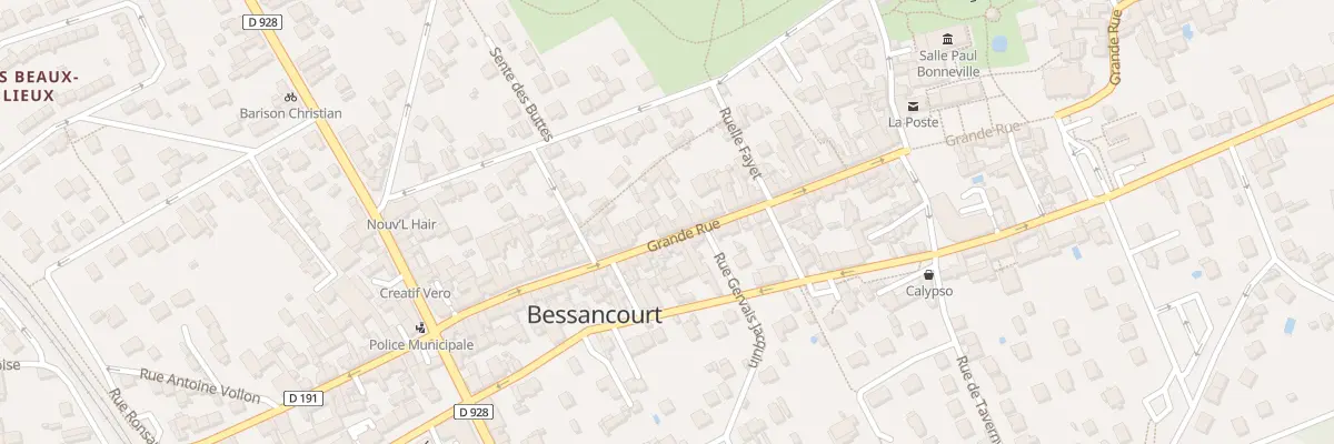 Plan du 31 Gr Grande Rue à Bessancourt