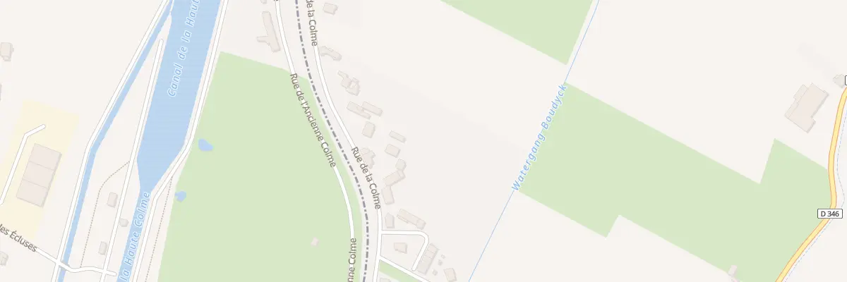 Plan du 114 Rue de la Colme à Watten