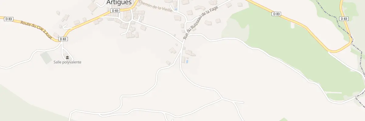 Plan du 39 Gay à Artigues