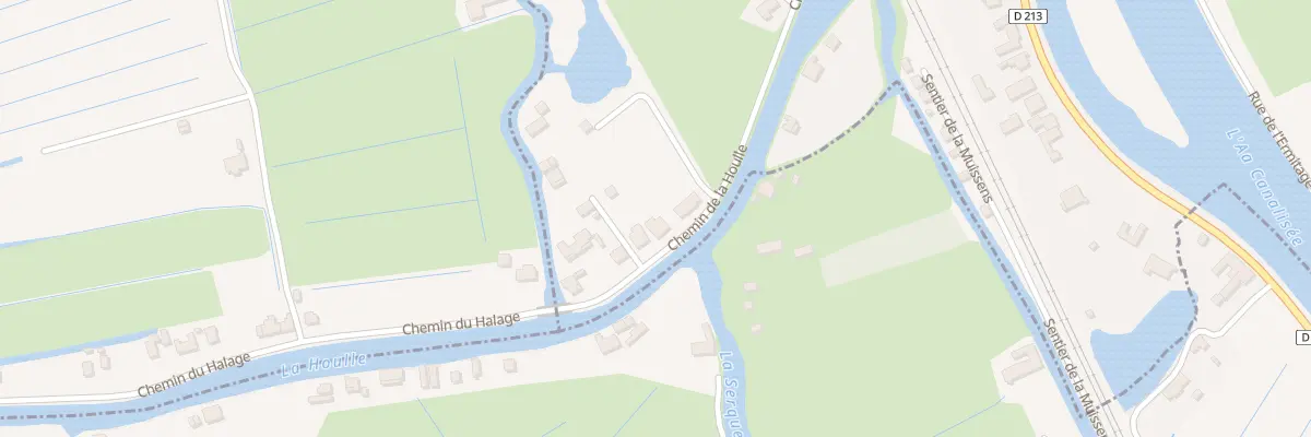 Plan du 38 Che de la Houlle à Watten