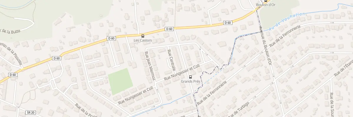Plan du 3 Rue Centrale à Vauhallan