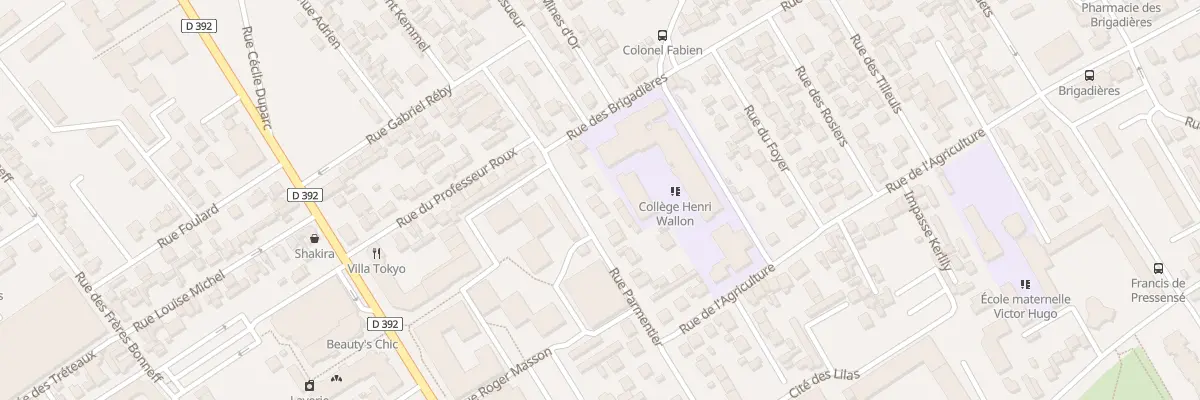 Plan du 56 Rue Parmentier à Bezons