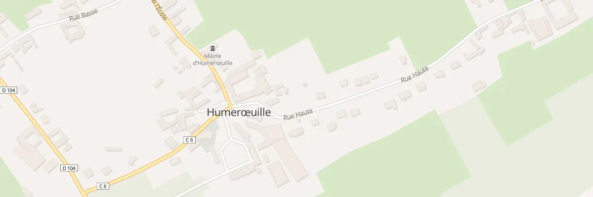 Plan du 3 Rue Haute à Humerœuille