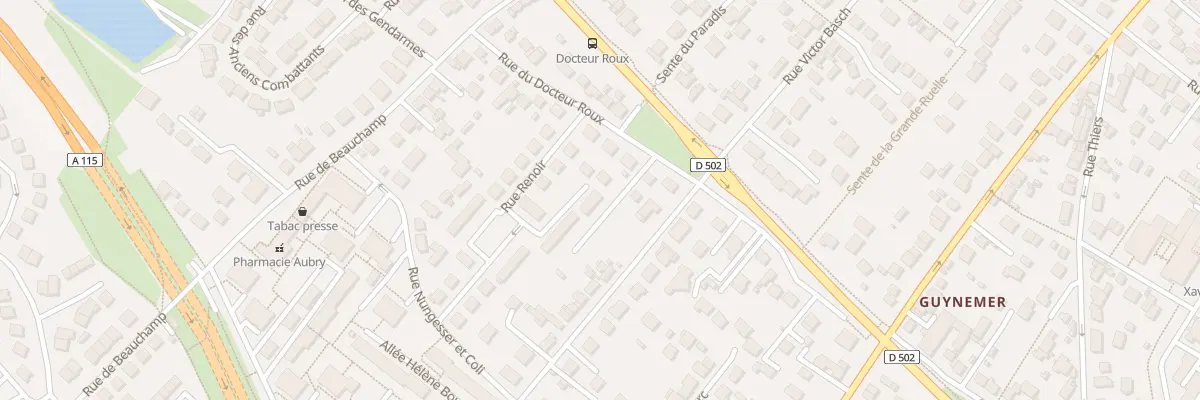 Plan du 32 Rue Cézanne à Taverny