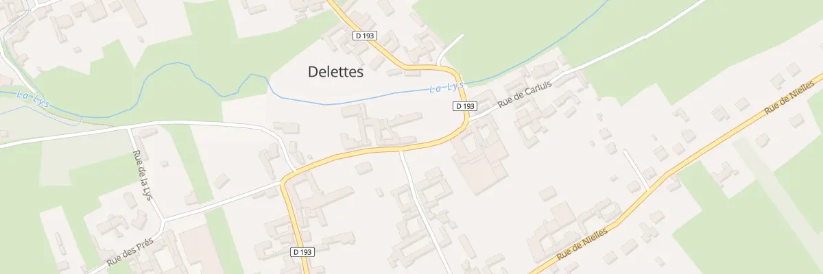 Plan du 22A Rue du Centre à Delettes