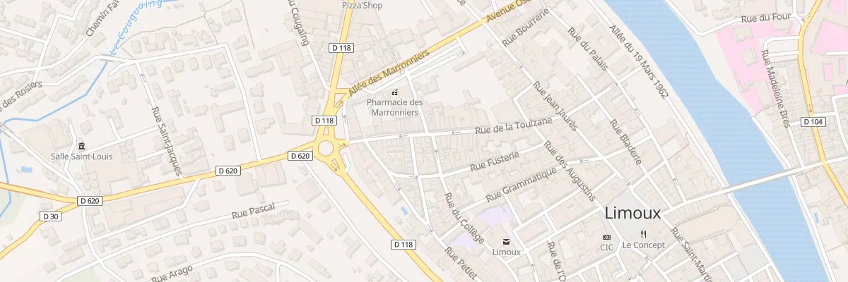 Plan du 37 Rue de la Toulzane à Limoux