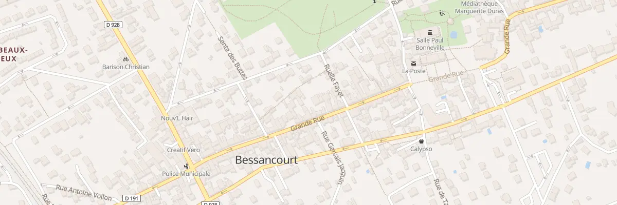 Plan du 35 Gr Grande Rue à Bessancourt