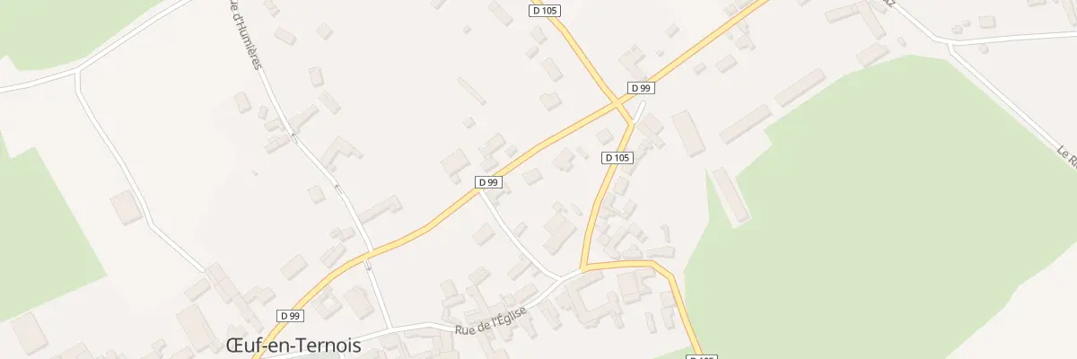Plan du 1T Rue d’Agerue à Œuf-en-Ternois