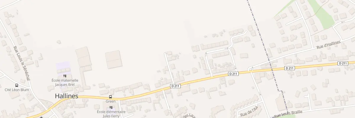Plan du 33A Rue Auguste Gout à Hallines